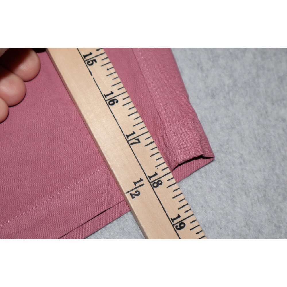 johnnie-O Golf Shorts Mens 33 Pink Chino Stretch Casual Flat Front 8" Inseam - Picture 4 of 8